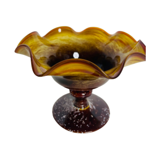 Glazen Swirl Bonbonschaaltje 1