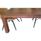 Robuuste Houten Eettafel Met Karakter thumbnail 1