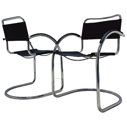 Vintage Buisframe Stoelen 1