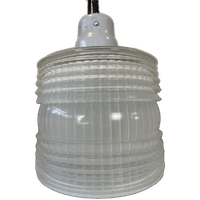 Vintage Industriële Hanglamp – Europhane (mat Glas)