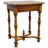 Neo-baroque Side Table With Drawer, Ca. 1890–1920