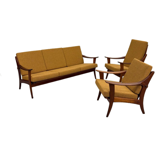 Vintage Mid-century Lounge Set De Ster Geldermalsen 1