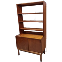 Berthil Fridhagen Zweedse Vintage Kast Wandkast Boekenkast