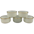 Set Arcopal Arlequin Cups Crème/goud 5 Stuks thumbnail 1