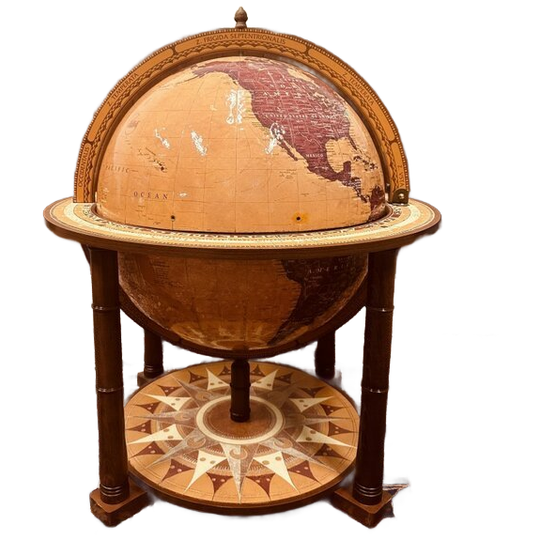 Klassieke Italiaanse Zoffoli Aries Barglobe Vloermodel 1