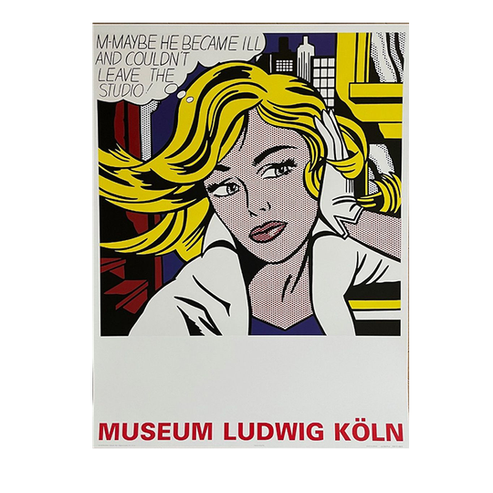 Roy Lichtenstein (1923-1997), M-maybe, 1