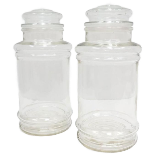 Vintage Snoeppot Glas 1