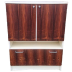 Jaren 70 Palissander Fineer Kast Vintage Design. thumbnail 1