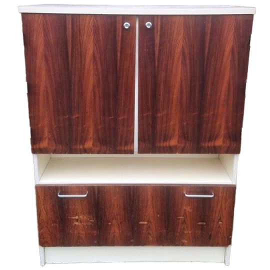 Jaren 70 Palissander Fineer Kast Vintage Design. 1