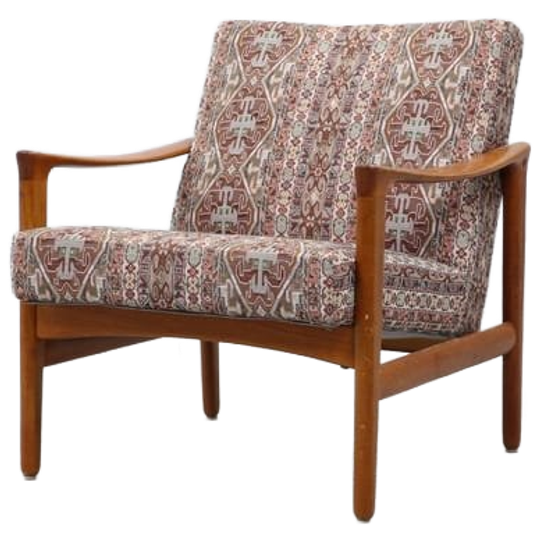 Vintage Teak Easy Chair Van Broderna Andersson 1960 Zweden 1