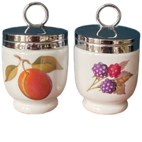 Royal Worcester Vintage Set Coddlers Eierkokers