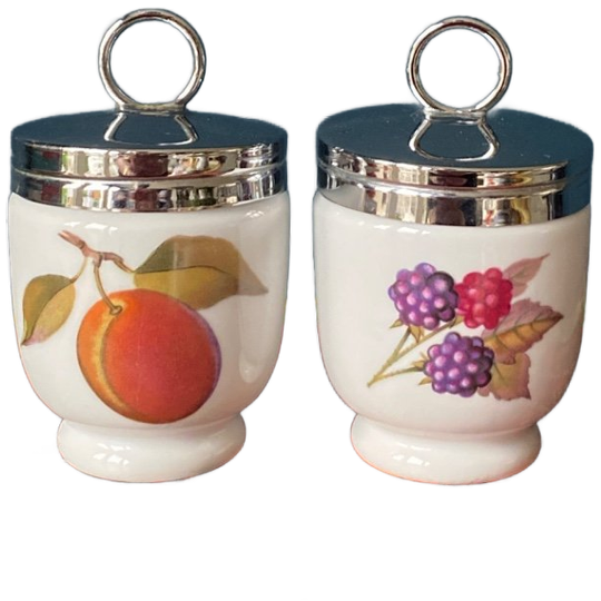 Royal Worcester Vintage Set Coddlers Eierkokers 1