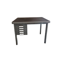 Vintage Metalen Bureau Gispen Stijl Vintage Bureautje