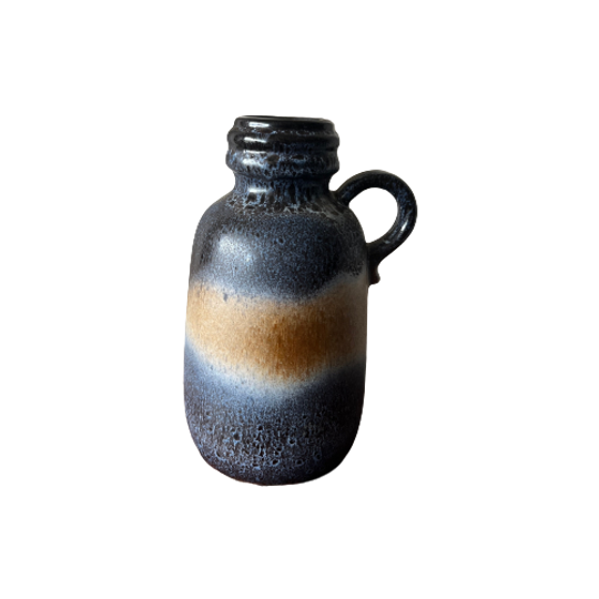 Vintage Scheurich Wgp Vaas Met Klein Handvat - 413-20 - West German Art Pottery - 60s 1