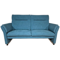 Prominent Bali - 2,5 Zits Bank - Blauw - Stof - Verstelbaar