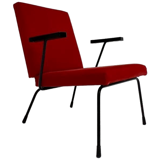 Gispen 1407 Fauteuil Van Wim Rietveld, 1954 1