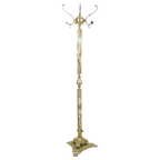 Hollywood Regency Kapstok Onyx En Messing Fifties 167Cm thumbnail 1