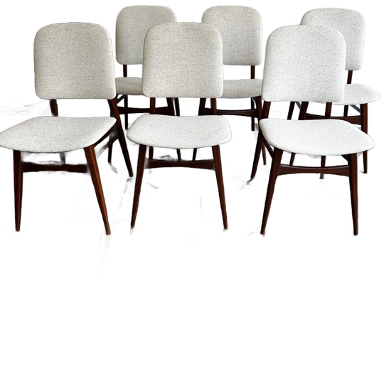 Set Van 6 Stoelen – Model ‘milaan’, Louis van Teeffelen 1