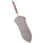 Vintage Taartschep Zilverkleurig Roze Handvat thumbnail 1