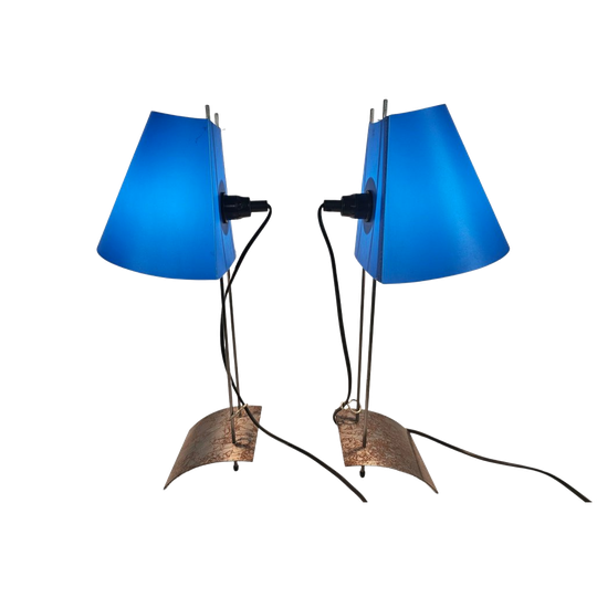Herda Holland - Post Modern - 80's - Model 163645 - Tafellamp (2) 1