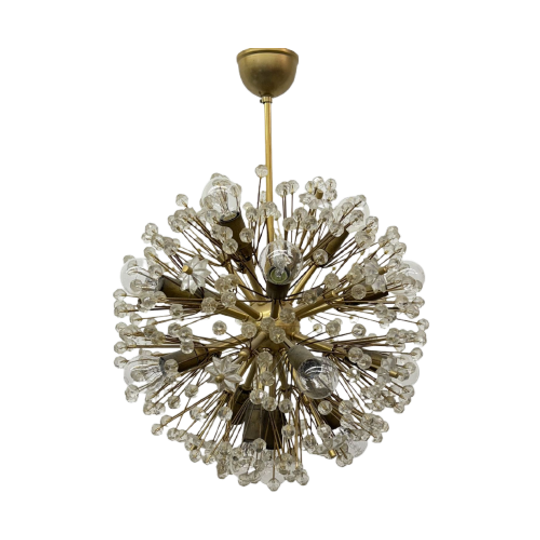 Starburst Brass Chandelier By Emil Stejnar , Austria 1960s 1