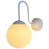 Vintage Wandlamp Elco Lite - Jaren '70 | Met Glazen Bol