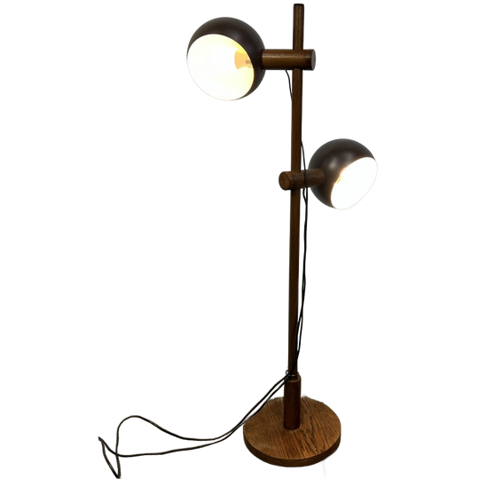 Vintage Vloerlamp/stalamp, Temde Leuchten Model 181, 1970's Duitsland 1