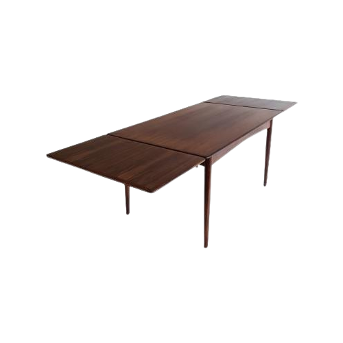 Vintage Eettafel Uitschuifbaar Palissander | Deense Tafel