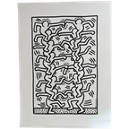 Keith Haring (1958-1990). Untitled,1984, Copyright Keith Haring Foundation, Printed In The Uk thumbnail 1