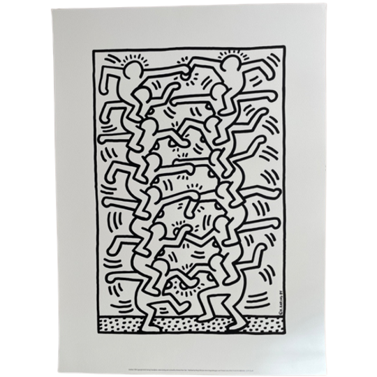 Keith Haring (1958-1990). Untitled,1984, Copyright Keith Haring Foundation, Printed In The Uk 1
