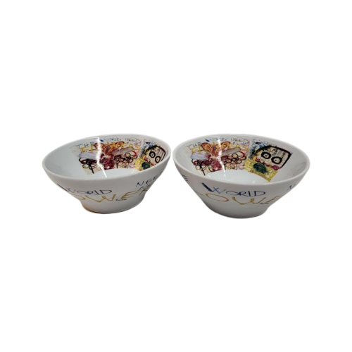 Poul Pava Servies, 2 X Schaal