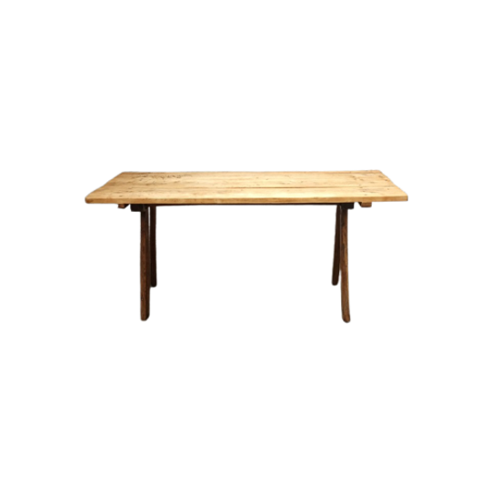 Antieke Slagerstafel 1