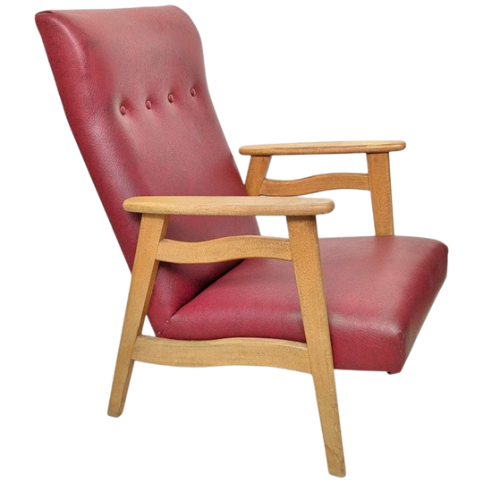 Vintage Fauteuil Jaren 50 - (kl46) 1