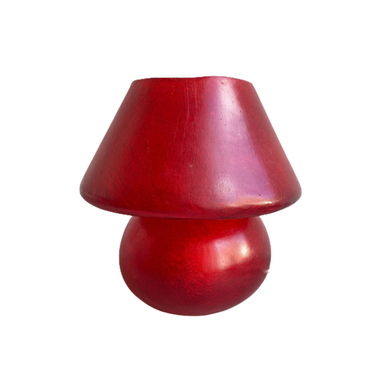 Vintage Fiberglas Mushroom Tafellamp | Kerst 1