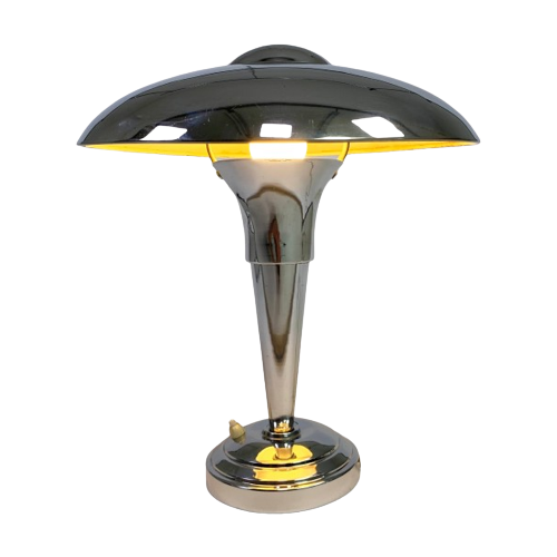 Art Deco Bureaulamp, Champignonlamp