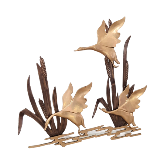Ng19 – Bijan Bahar – Brass Sculpture – Birds 1