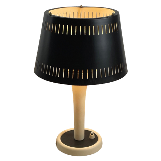 Louis Kalff (attr.) For Phillips - Vintage Table Lamp - Dutch Design - Rare Piece! 1