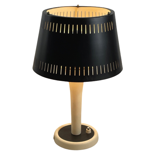 Louis Kalff (Attr.) For Phillips - Vintage Table Lamp - Dutch Design - Rare Piece!