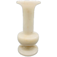 Vintage Vaasje Marmer Crème Kleurig