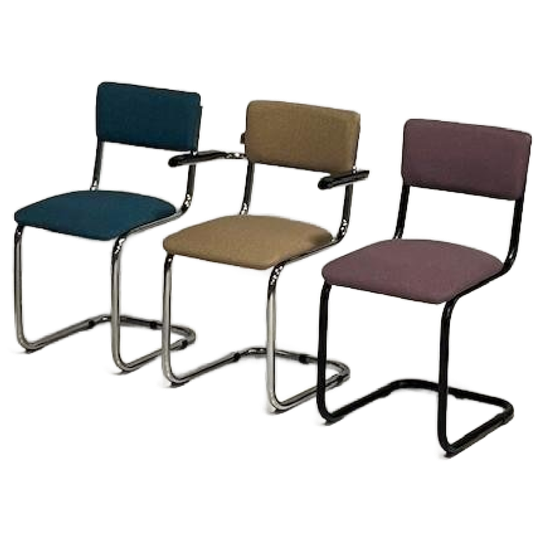 Retro Bruisframestoelen Eetkamerstoel 1