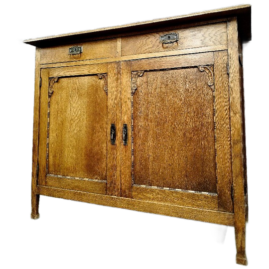 Oud Eiken Dressoir / Meidenkast / Commode / Ladekast 1