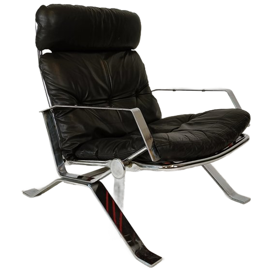Mid Century Lounge Chair Voor Airborne International, België 1