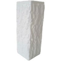 Vintage Vaas Witte Vaas Retro Pers Glas Vaasje