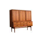 Vintage Buffetkast | Highboard | Jaren 60 | Zweeds thumbnail 1