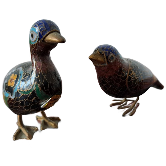 Cloisonné Vogeltjes 1