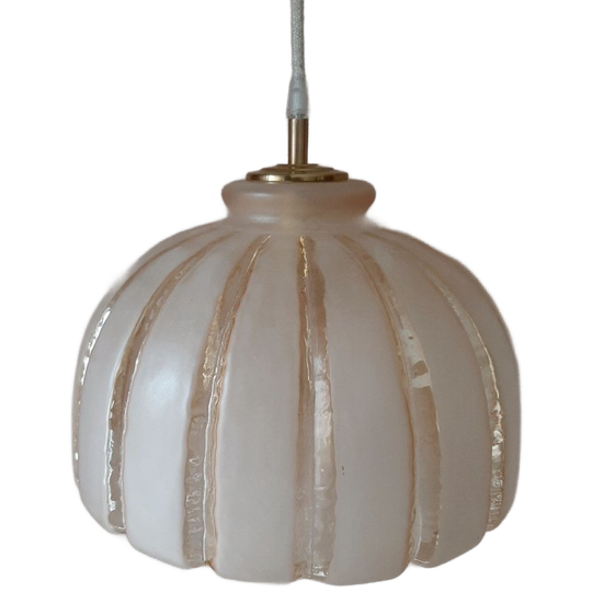 Vintage Bubble Hanglamp Amberkleur 1