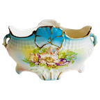 Art Nouveau Jardiniere Bloempot Porselein Czechoslovakia 1920’S thumbnail 1