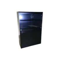 Rodolfo Bonetto Display / Glass Cabinet / Model Linearsystem / 1960s For Bellato Italy. Stunning