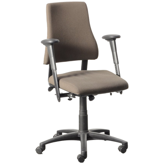 Bma Axia Bureaustoel, Bruin, 4d Armleggers 1