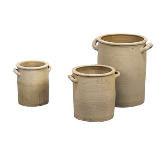 Set Aardewerken Voorraad Potten 1